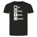 Eat Sleep Boxen Repeat T-Shirt
