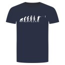 Evolution Dart T-Shirt Navy Blau XL
