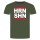 Run Hrn Shn T-Shirt Militär Grün S