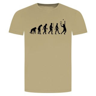 Evolution Tennis T-Shirt Beige 2XL