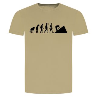 Evolution Dachdecker T-Shirt Beige 2XL