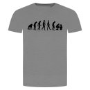 Evolution Computer T-Shirt Graying XL